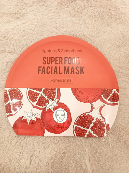 Miniso Super Food Facial Mask (Pomegranate)