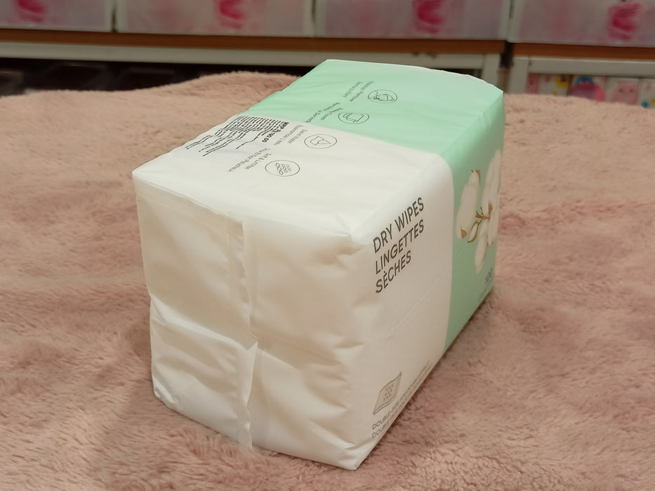 Miniso Soft Double Side Dry Wipes (100 counts)