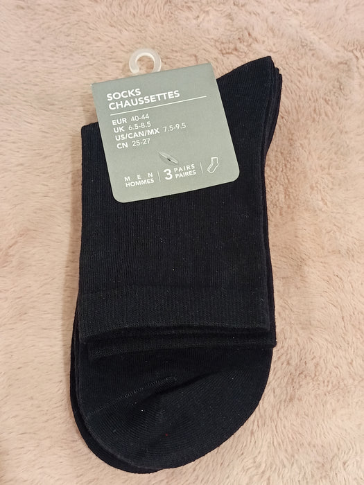 Miniso Men's Crew Socks (3 Pairs) — MSR Online