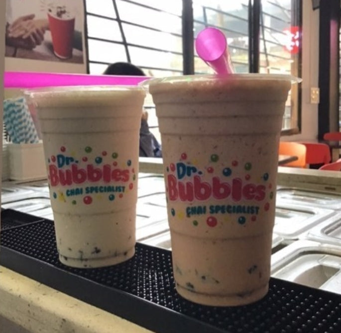 Dr. Bubbles Bubble Shake Large Cup - Irish Coffee