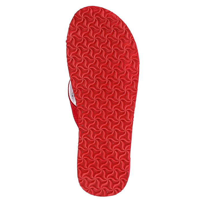 MINISO Women's Flip Flop (Red)