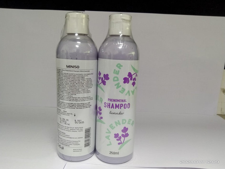 Miniso Phenomenal Shampoo 250m(Lavender)