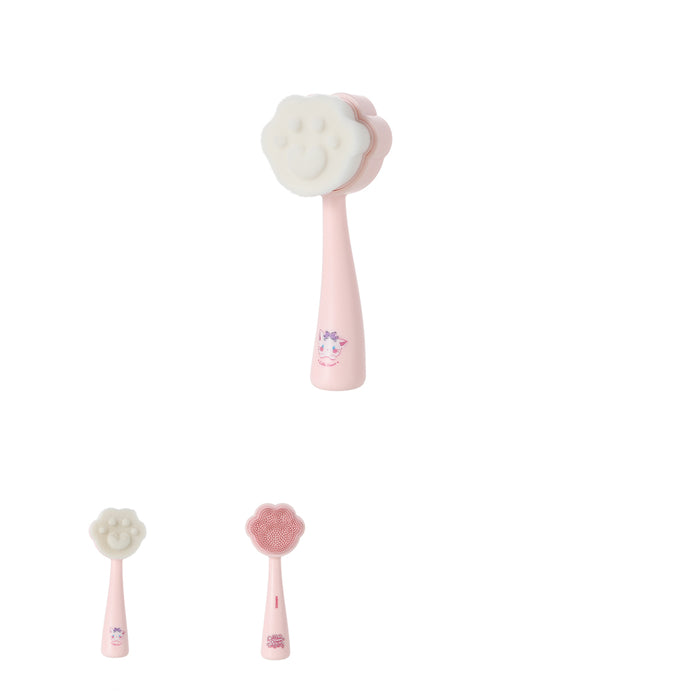 Miniso Lolita Tea Party Collection Double Sided Cat Paw Facial Cleaning Brush