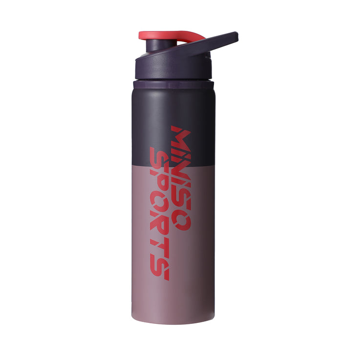 Miniso Single Wall Water Bottle with Handle and Flip Lid (750mL)