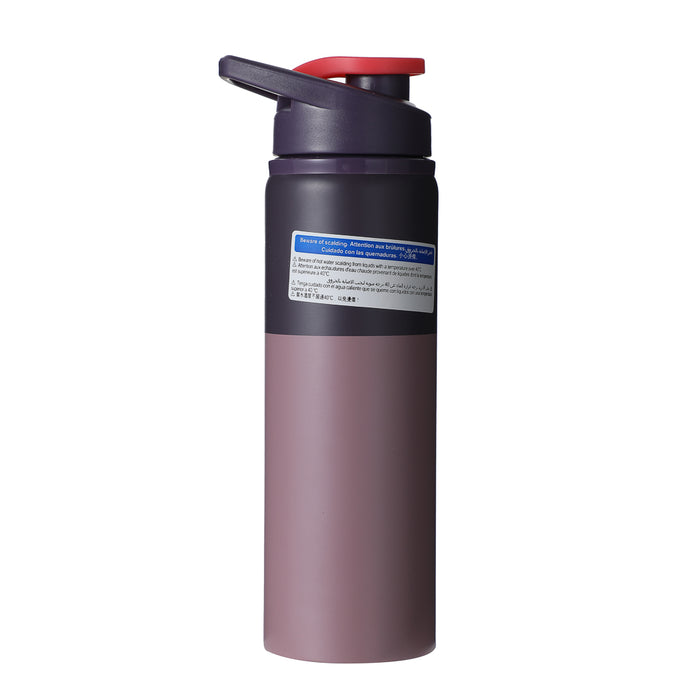 Miniso Single Wall Water Bottle with Handle and Flip Lid (750mL)