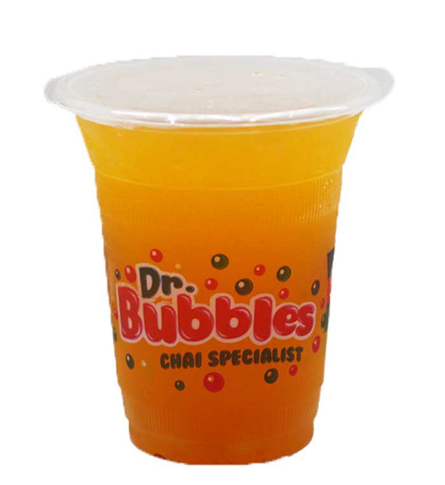 Dr. Bubbles Bubble Tea Large Cup - Pulpy Orange