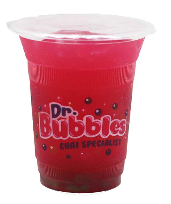 Dr. Bubbles Bubble Tea Large Cup - Cranberry