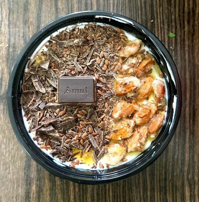 The Stayfit Kitchen Chocolate Almond Yogurt Bowl