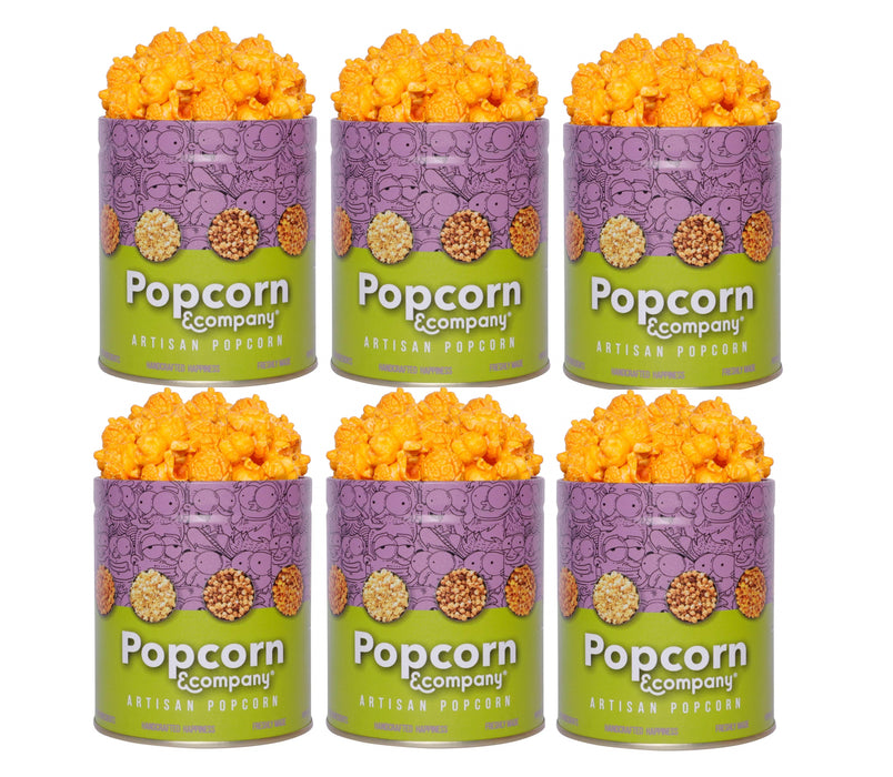 Popcorn & Co. Cheese Corn Regular Tin (Pack of 6)