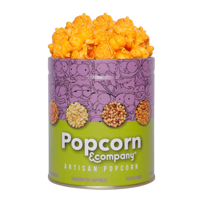 Popcorn & Co. Cheese Corn Regular Tin (Pack of 6)