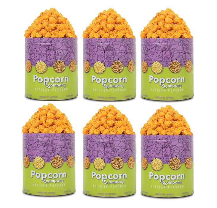 Popcorn & Co. Cheesy Sriracha Regular Tin (Pack of 6)