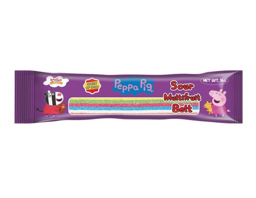 Fini Peppa Pig Sour Multi-fruit Belt - 16grams
