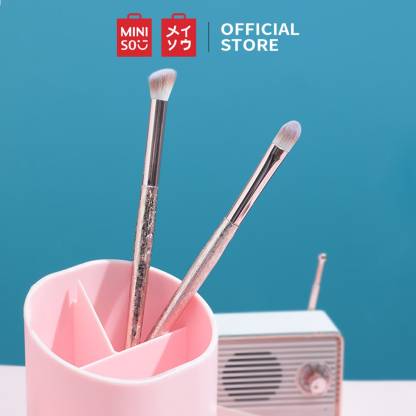 MINISO Nose Shadow Brush + Concealer Brush 2 Pack