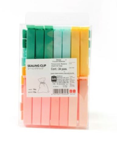 Buy ZooY Multicolour Plastic Snack Bag Sealing Clip for Kitchen Set of 18  Online at Best Prices in India  JioMart